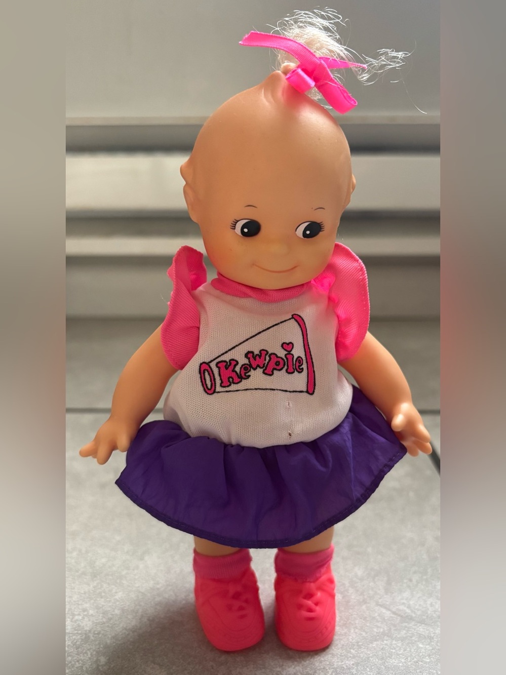 Rose Art 1993 Kewpie "Secret Hearts Curly" Cheerleader Doll